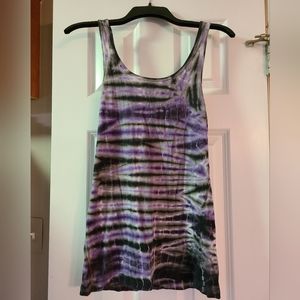 Stranded Tie Dye Tank Top Size Medium
